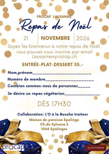 Repas de Noël de Procap